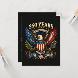 250 år Amerika 1776 2026 250-årsjubileum Inbjudningar