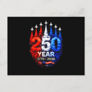 250 år Amerika 1776 2026 250-årsjubileum USA Patri Vykort