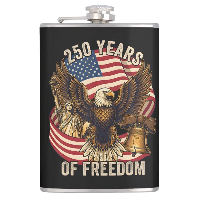 250 år Amerika 1776-2026 Fickplunta (Framsidan)