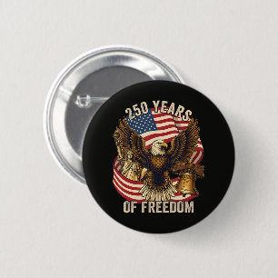 250 år Amerika 1776-2026 Knapp