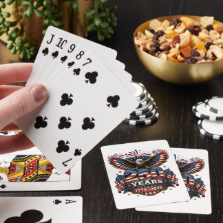250 år Amerika 250-årsjubileum 4 juli Casinokort