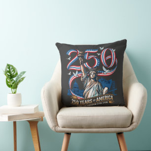 250 år Amerika årsdag 1776 2026 Kudde