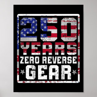250 år Amerika årsdag 1776-2026 Oberoende Poster