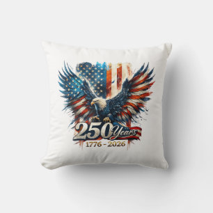 250 år Amerika årsdag 250-årsjubileum för självstä Kudde