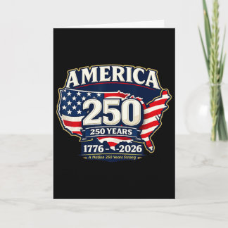 250 år Amerika årsdag 250-årsjubileum Fr Kort