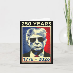 250 år Amerika jubileum 1776 2026 250 år  Kort