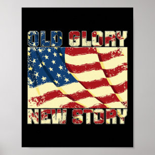 250 år Amerika jubileum 1776-2026 självständighet Poster
