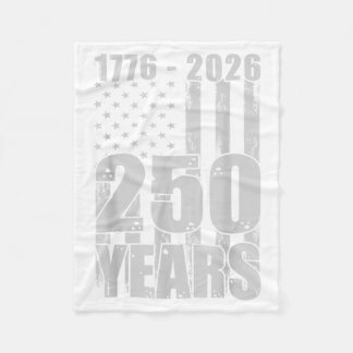 250 år Amerika jubileum 250-årsjubileum för självs Fleecefilt