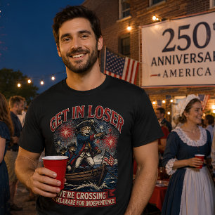 250 år Amerika Jubileum 250-årsjubileum för självs T Shirt