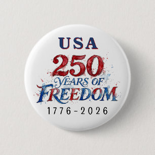250 år Amerika jubileum Knapp