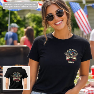 250 år Amerika Jubileum Vi Folket Kvinnor T Shirt