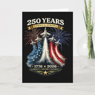 250 år Amerika starkt 1776 2026  Kort
