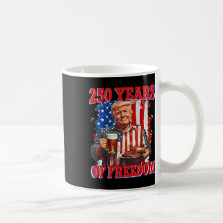 250 år Amerika Trump 4 juli 2026 Frihet Oberoende Kaffemugg