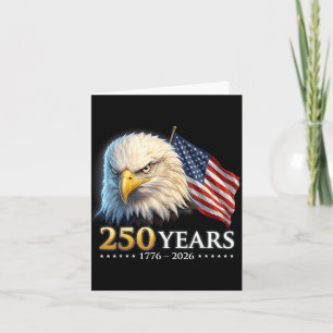 250 år Amerikan 1776 2026 250-årsjubileum 4 juli Kort