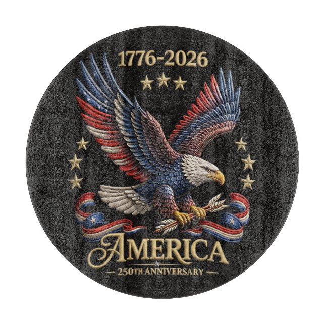 250 år Amerikansk 250-årsjubileum Örn (Framsidan)