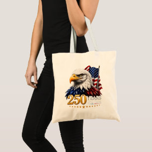 250 år amerikansk 250-årsjubileum Patriotisk USA Tygkasse