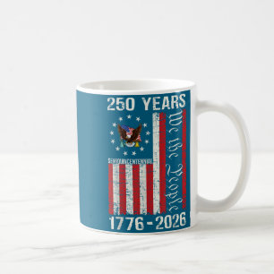 250 år amerikansk 250-årsjubileum usa us flagga 4 kaffemugg