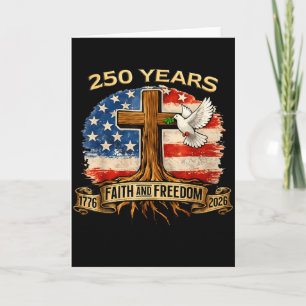 250 år amerikansk 250-årsjubileum Usa Us Flagga 4 Kort