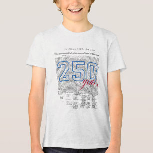 250 år Amerikanska årsdagen 250:e självständighets T Shirt
