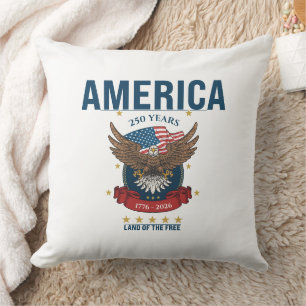 250 år   Amerikas jubileum 1776 2026 Kudde