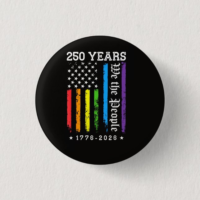 250 år av amerikansk 250-årsjubileum US HBT F Knapp (Framsida)