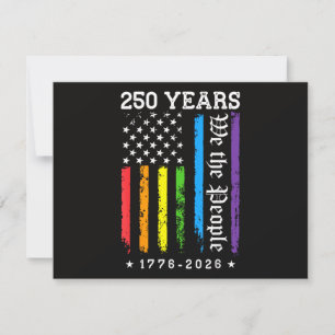 250 år av amerikansk 250-årsjubileum US HBT-fö Spara Datumet