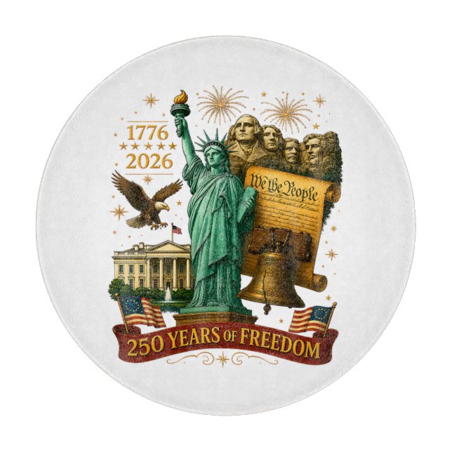250 år av amerikansk frihet (Framsidan)