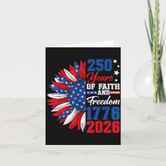 250 år av amerikansk frihet 1776 2026 250-årsjubil kort