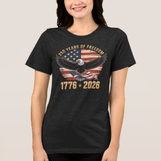 250 år av frihet 4:e juli t shirt