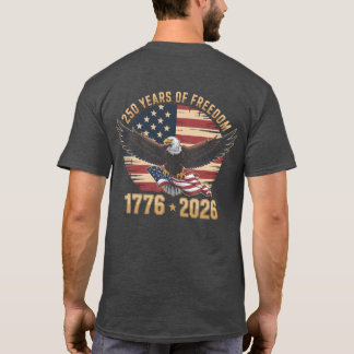 250 år av frihet 4:e juli t shirt