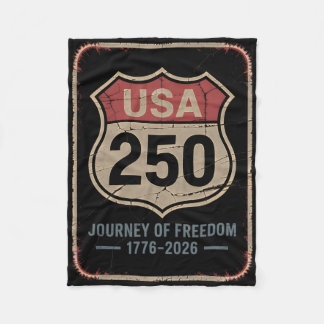 250 år av frihet amerikansk 1776–2026 patriotisk fleecefilt