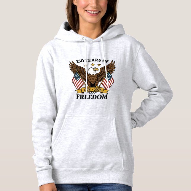 250 år av frihet - Amerikas årsdag T Shirt (Framsida)
