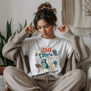 250 år av frihet - Frihetsgudinnan T Shirt