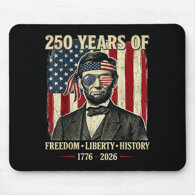 250 år av frihet Liberty History Abraham Linco Musmatta (Framsidan)