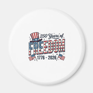 250 år av frihet patriotisk jubileumsskjorta_1 magnet
