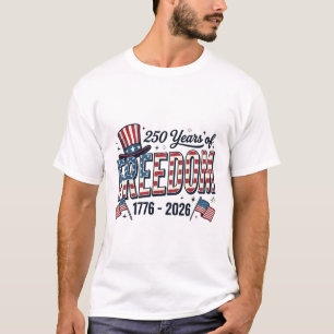 250 År av Frihet Patriotisk Jubileumströja_1 T Shirt