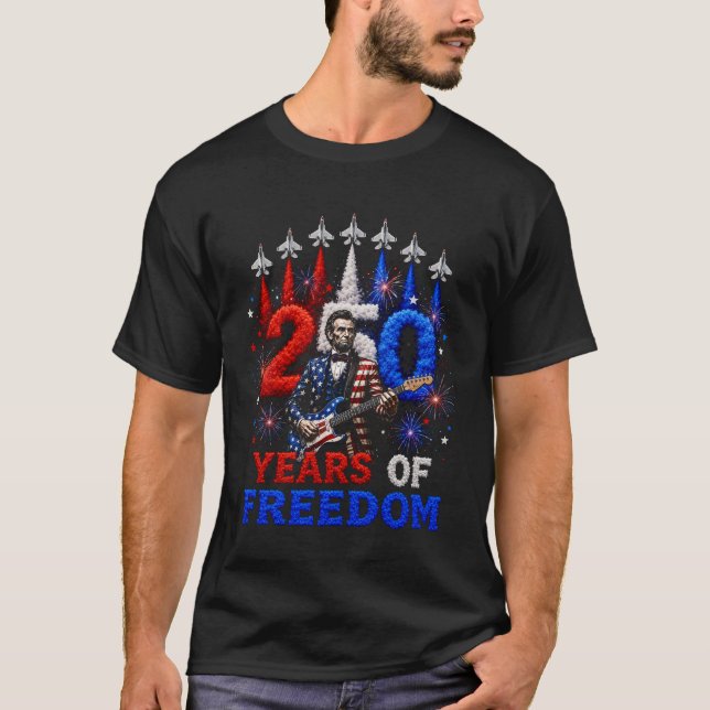250 år av frihet t-shirts (Framsida)