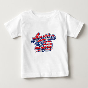 250 år av frihet – USA 1776–2026 Patriotisk T Shirt