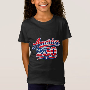 250 år av frihet – USA 1776–2026 Patriotiskt T Shirt