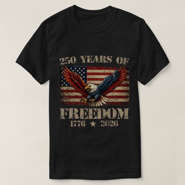 250 år av frihetörn t shirt (Design framsida)