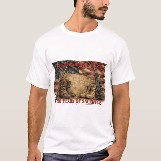 250 ÅR AV UPpoffring T Shirt (Framsida)