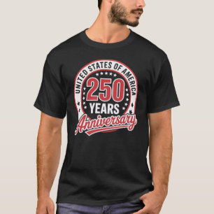 250 år av USA-jubileum T Shirt