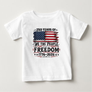 250 år av We the People Freedom Design T Shirt