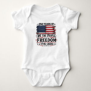 250 år av We the People-frihetsdesign T Shirt