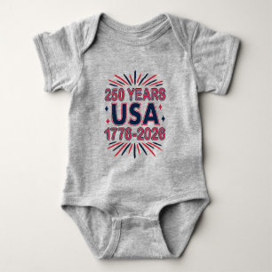 250 år Förenta staterna 1776-2026 Semiquincenten T Shirt
