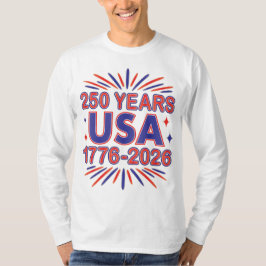 250 år Förenta staterna | 1776-2026 Semiquincenten T Shirt