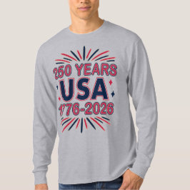 250 år Förenta staterna | 1776-2026 Semiquincenten T Shirt
