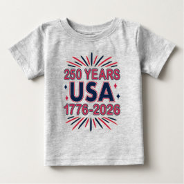250 år Förenta staterna | 1776-2026 Semiquincenten T Shirt