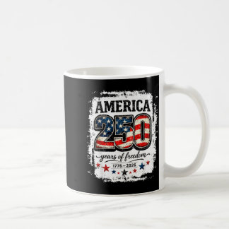 250 år gammal USA-flagga 4 juli 2026 män Kaffemugg