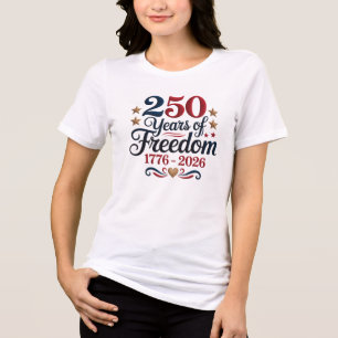 250 år Kvinnor T Shirt